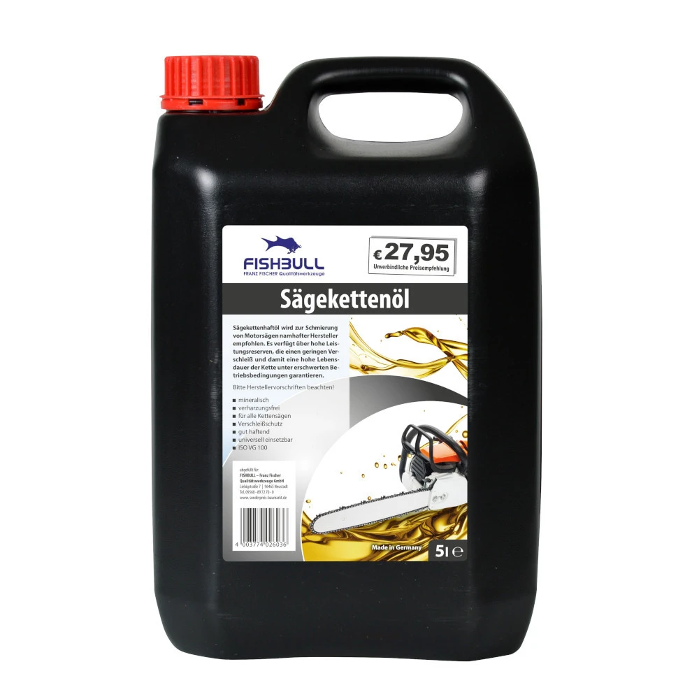Fishbull Sägekettenöl 5 Liter 3 Fishbull Sägekettenöl 5 Liter