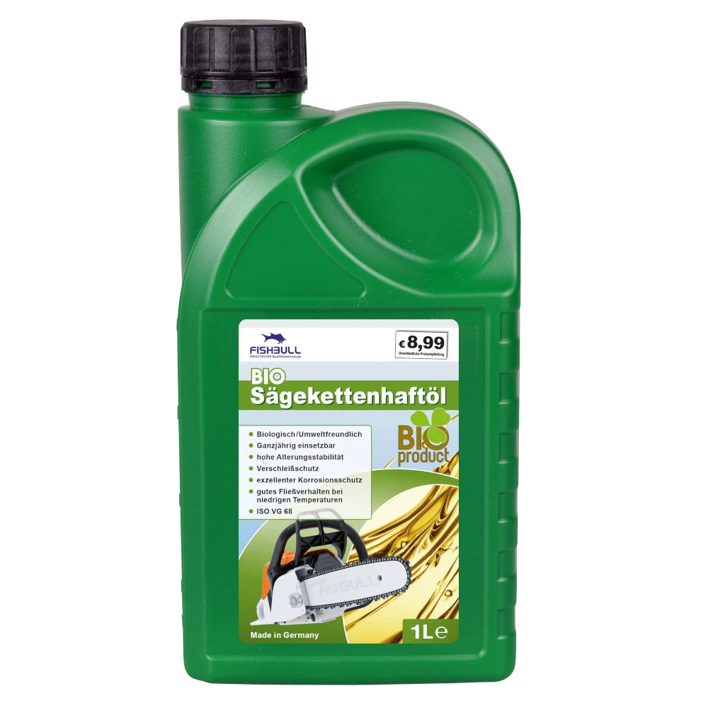Fishbull BIO-Sägekettenhaftöl Im 1 Liter Kanister 3 Fishbull BIO-Sägekettenhaftöl Im 1 Liter Kanister