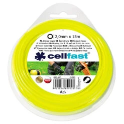Cellfast Trimmerersatzfaden 2,0 Mm X 15 M Rund Aus Nylon