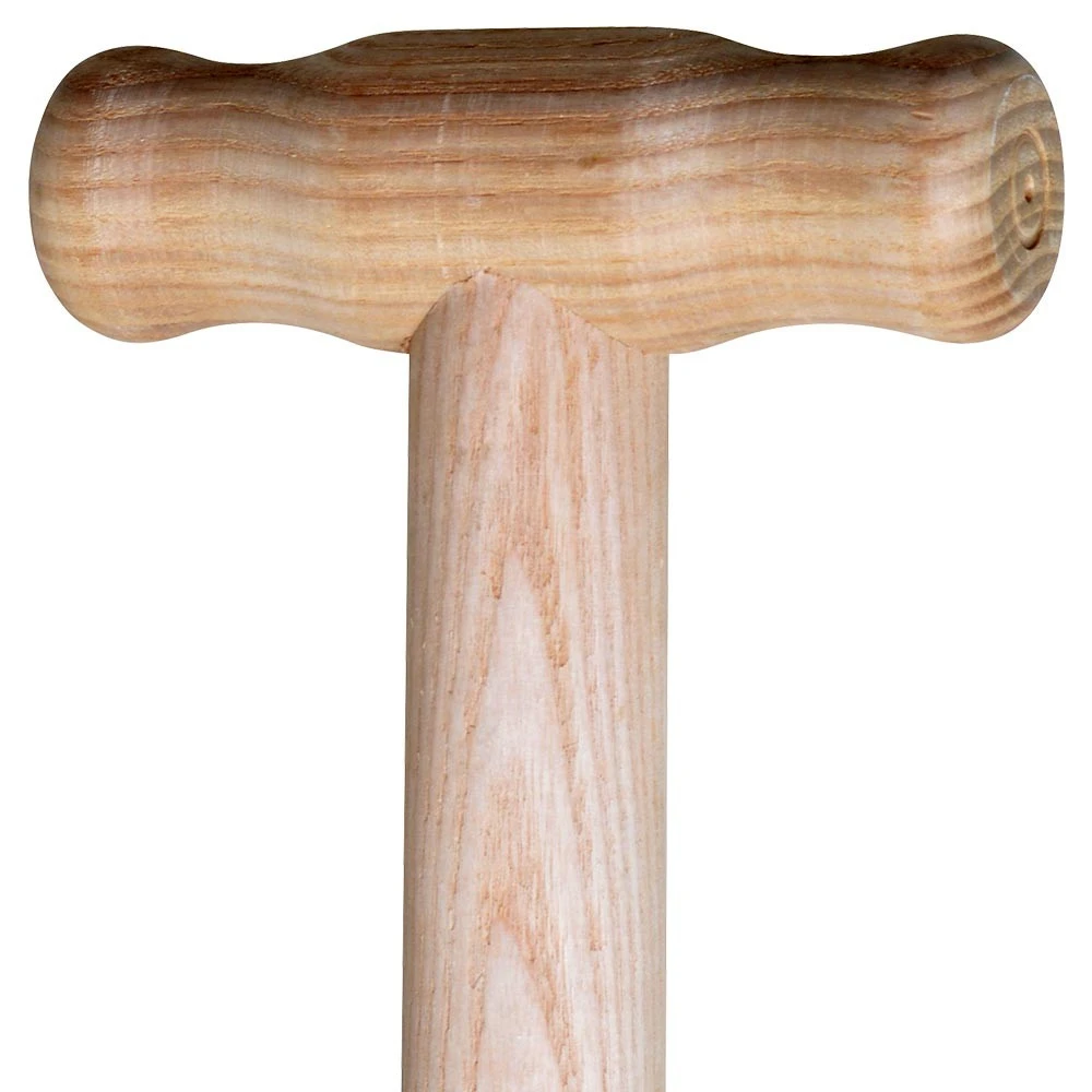 Schaufelstiel Esche 120cm Gebogen Mit T-Griff 4 Schaufelstiel Esche 120cm Gebogen Mit T-Griff - Image 2